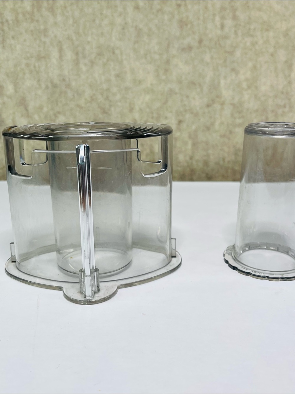 Cuisinart DLC 2011 Replacement Feed Feeder Chute Plunger Pusher 2 Pieces